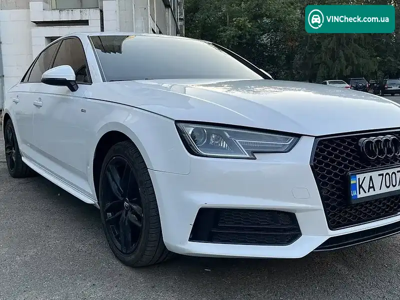 Audi A4 2016, фото з оголошення 2 з 18, VIN WAUKMAF44HN038713