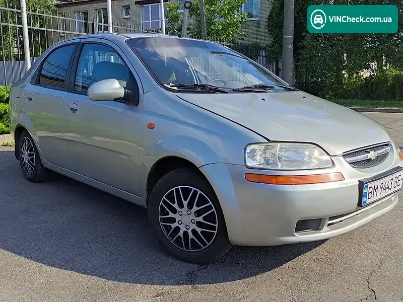 Chevrolet Aveo 2005, фото з оголошення 1 з 9, VIN KL1SF69YE5B379101