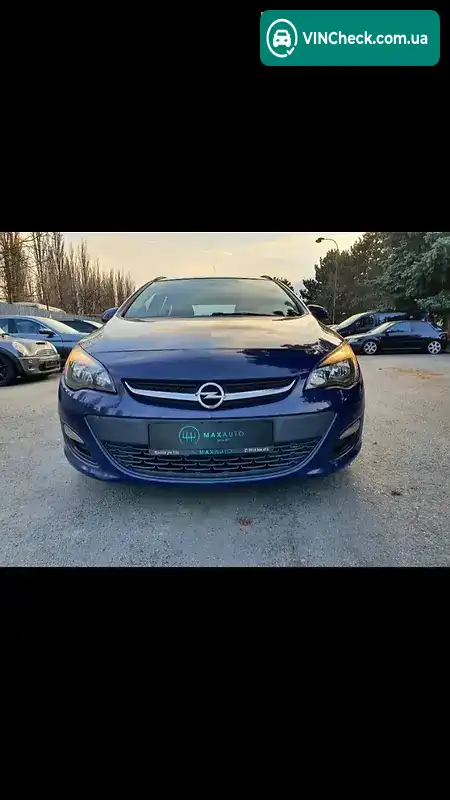Opel Astra 2014, фото з оголошення 1 з 19, VIN W0LPC8EA6E8044968