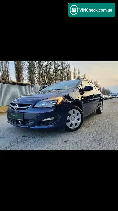 Opel Astra 2014, фото з оголошення 2 з 19, VIN W0LPC8EA6E8044968