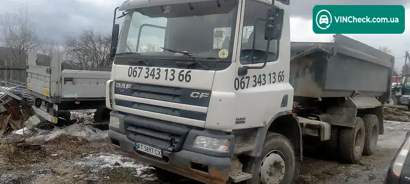 DAF CF 2004, фото з оголошення 2 з 6, VIN XLRTE85XC0E566186