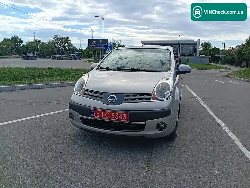 Nissan Note 2006, фото з оголошення 2 з 20, VIN SJNFCAE11U1005453