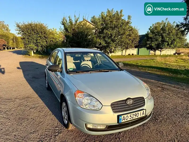 Hyundai Accent 2007, фото з оголошення 2 з 20, VIN Y6LCM41AP7L000384