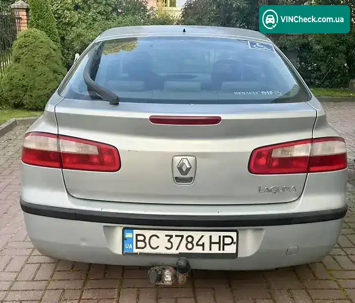 Renault Laguna 2002, фото з оголошення 2 з 10, VIN VF1BG0L0527476175