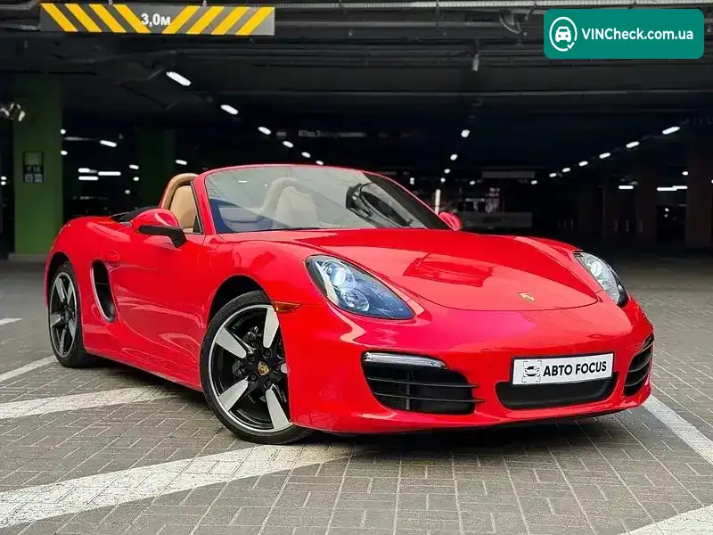 Porsche Boxster 2015, фото з оголошення 1 з 20, VIN WP0CA2A83FS120978