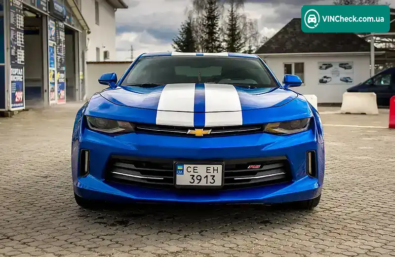 Chevrolet Camaro 2018, фото з оголошення 2 з 20, VIN 1G1FB1RSXJ0164560