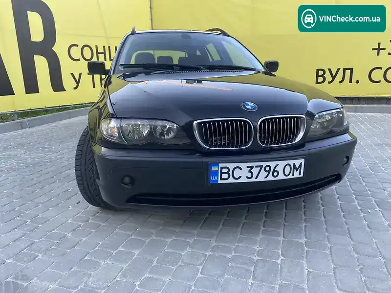 BMW 3 Series 2004, фото з оголошення 2 з 20, VIN WBAAP71080PP30038