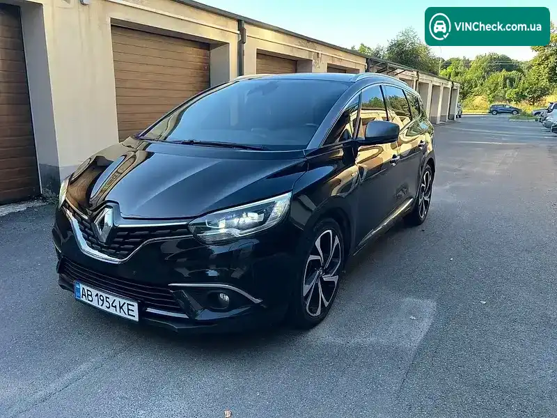 Renault Scenic 2017, фото з оголошення 1 з 18, VIN VF1RFA00557659460
