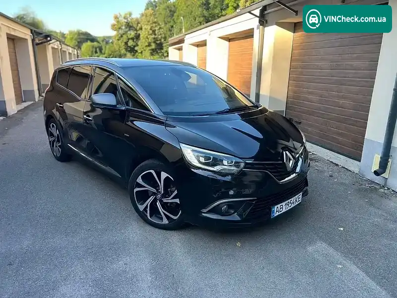 Renault Scenic 2017, фото з оголошення 2 з 18, VIN VF1RFA00557659460