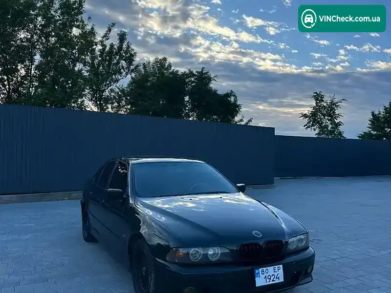 BMW 5 Series 2001, фото з оголошення 1 з 20, VIN WBADL01090GY05152