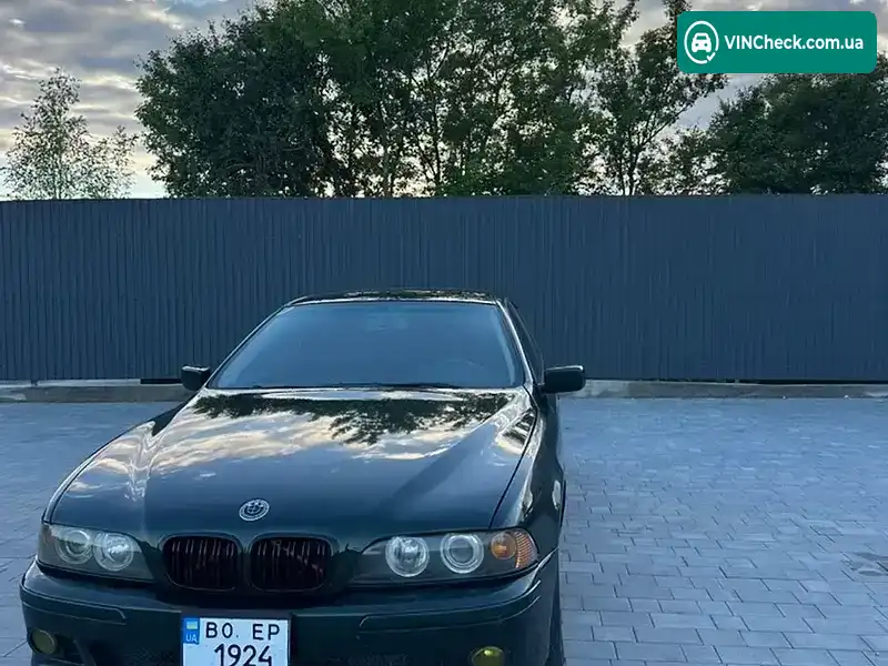 BMW 5 Series 2001, фото з оголошення 2 з 20, VIN WBADL01090GY05152