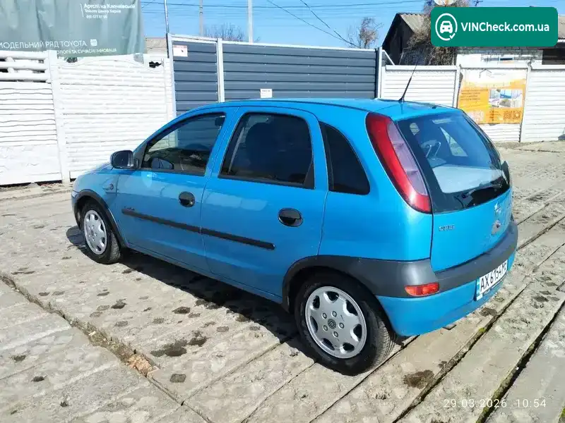Opel Corsa 2001, фото з оголошення 1 з 21, VIN W0L0XCF6816093255