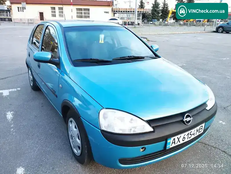 Opel Corsa 2001, фото з оголошення 2 з 21, VIN W0L0XCF6816093255