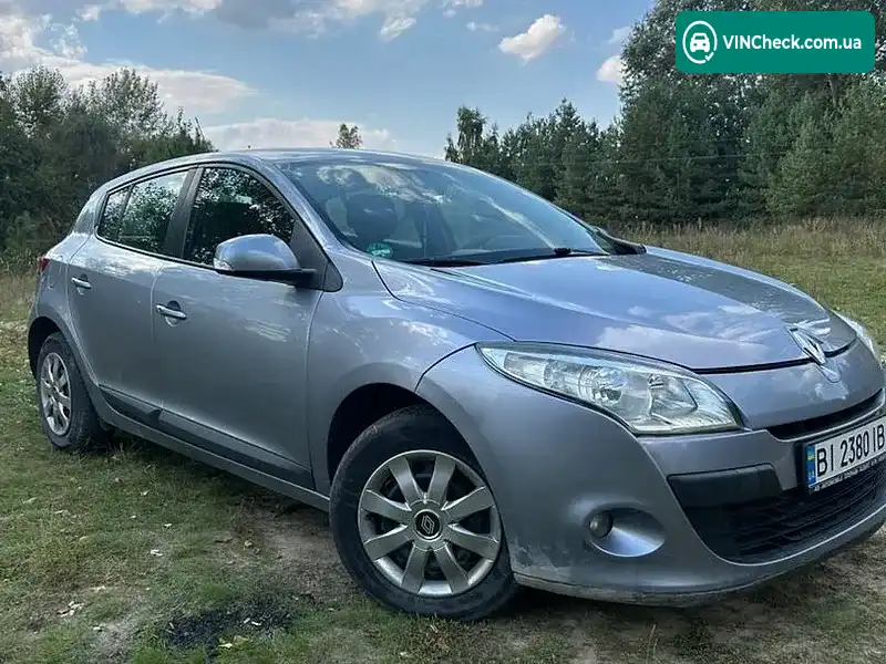Renault Megane 2009, фото з оголошення 1 з 5, VIN VF1BZ1M0641633977