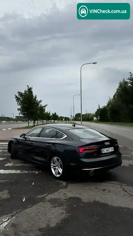 Audi A5 2019, фото з оголошення 2 з 21, VIN WAUCNCF59KA068522