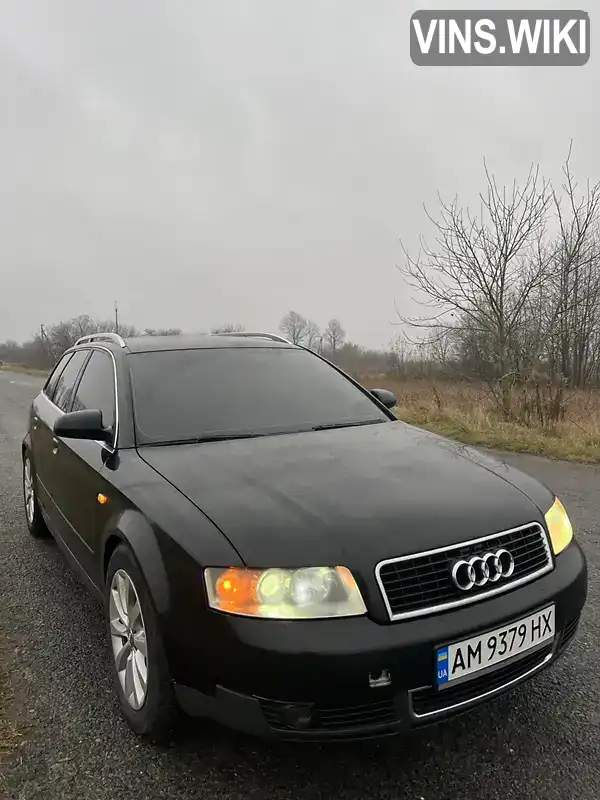 Audi A4 2002, фото з оголошення 1 з 11, VIN WAUZZZ8E53A102892