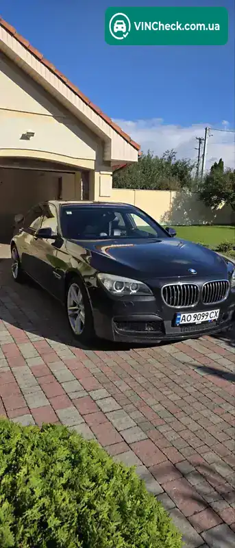 BMW 7 Series 2013, фото з оголошення 1 з 21, VIN WBAYB01020D125406