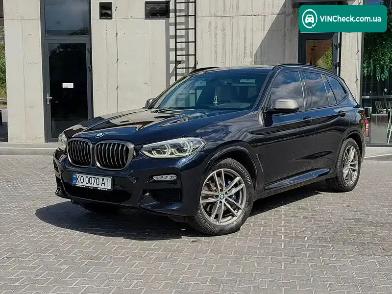 BMW X3 2018, фото з оголошення 1 з 20, VIN 5UXTS3C53J0Y98741