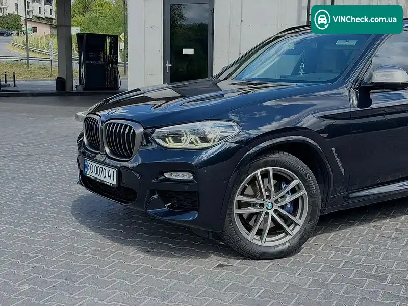 BMW X3 2018, фото з оголошення 2 з 20, VIN 5UXTS3C53J0Y98741