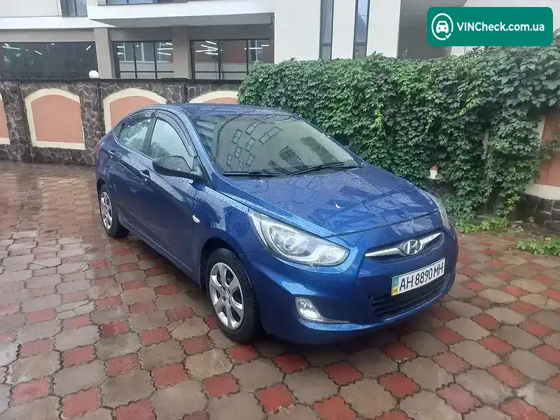 Hyundai Accent 2012, фото з оголошення 2 з 20, VIN Z94CT41CACR101325