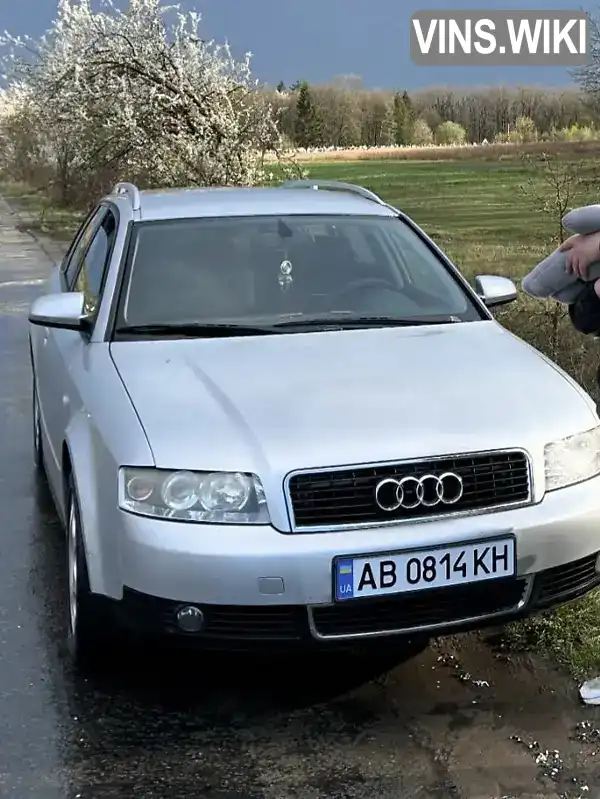 Audi A4 2002, фото з оголошення 1 з 11, VIN WAUZZZ8E73A186861
