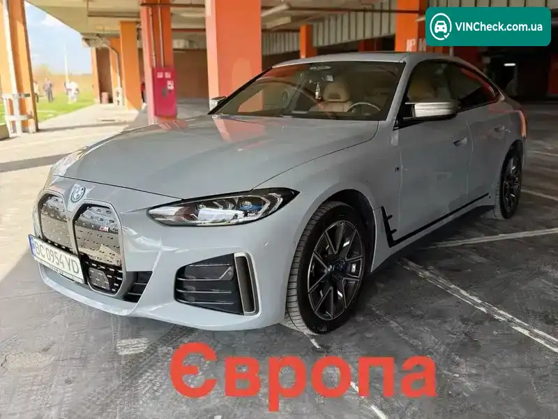 BMW i4 2023, фото з оголошення 1 з 21, VIN WBY31AW090FR29641