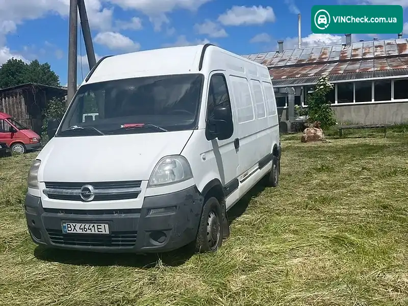 Opel Movano 2007, фото з оголошення 1 з 7, VIN VN1F9C1L636904186