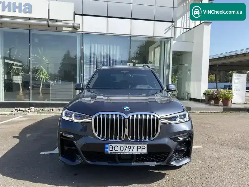 BMW X7 2022, фото з оголошення 1 з 19, VIN WBACW810109L28089