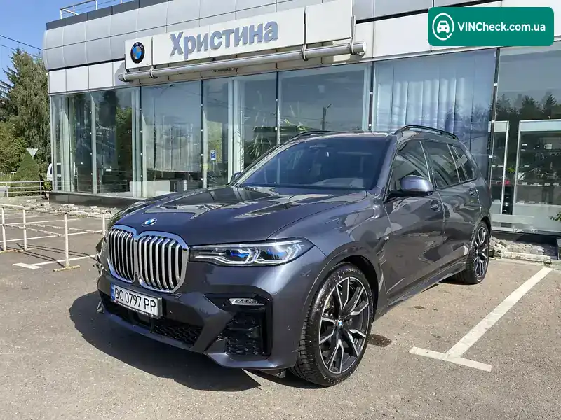 BMW X7 2022, фото з оголошення 2 з 19, VIN WBACW810109L28089