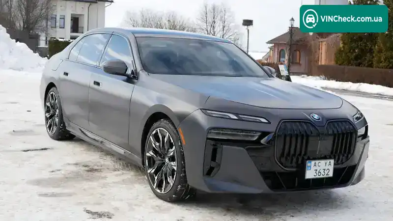 BMW i7 2023, фото з оголошення 1 з 21, VIN WBY53EJ07PCM80196
