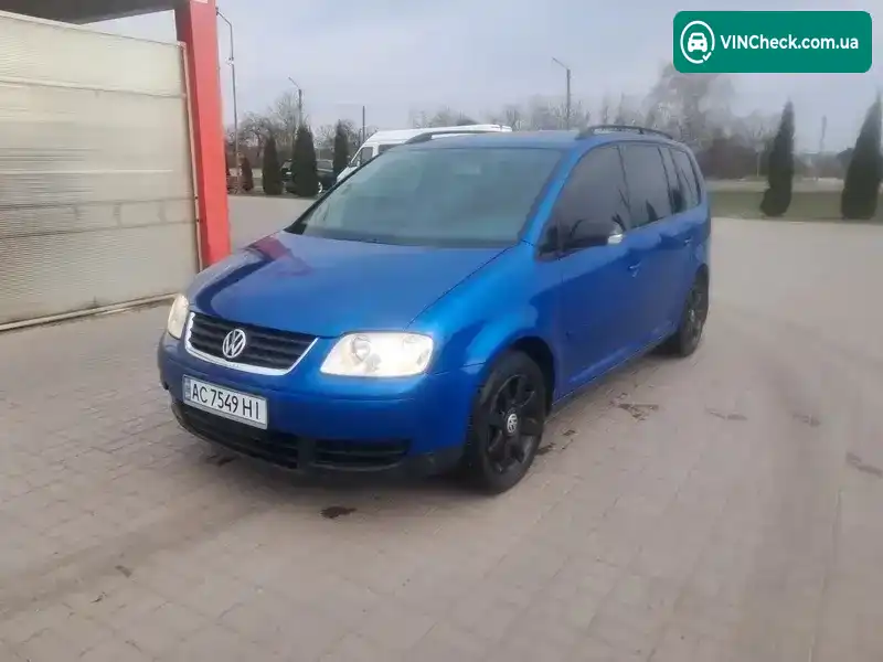 Volkswagen Touran 2004, фото з оголошення 1 з 21, VIN WVGZZZ1TZ4W128623