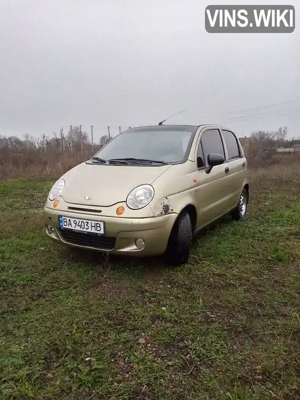 Daewoo Matiz 2005, фото з оголошення 2 з 7, VIN XWB4A11BV5A045059