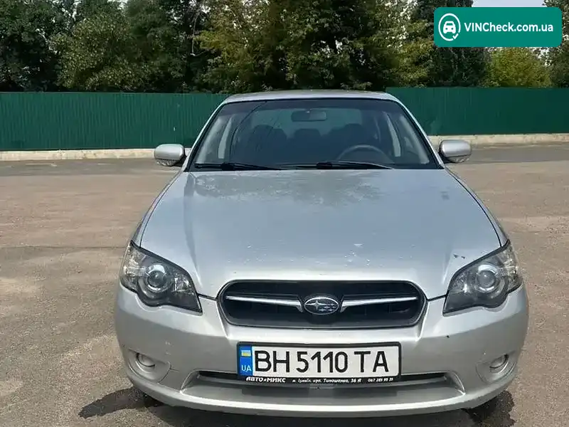 Subaru Legacy 2005, фото з оголошення 2 з 10, VIN JF1BL5LS56G017963