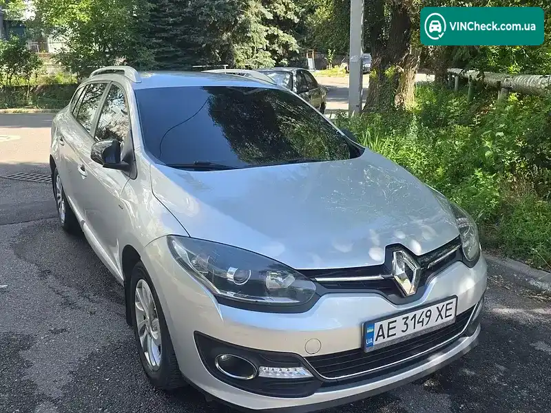 Renault Megane 2016, фото з оголошення 1 з 15, VIN VF1KZ490J55235406