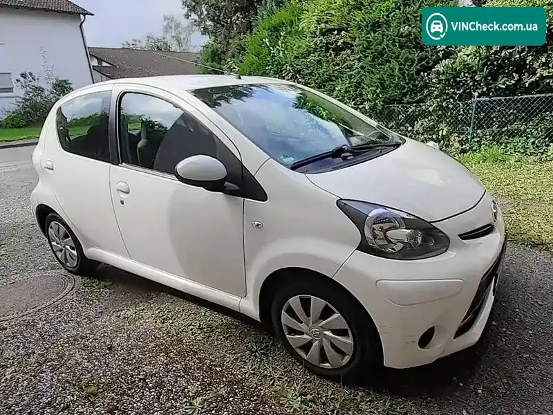 Toyota Aygo 2012, фото з оголошення 1 з 6, VIN JTDKG18C90N665779