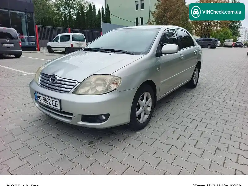 Toyota Corolla 2006, фото з оголошення 1 з 17, VIN NMTBZ20E90R155339