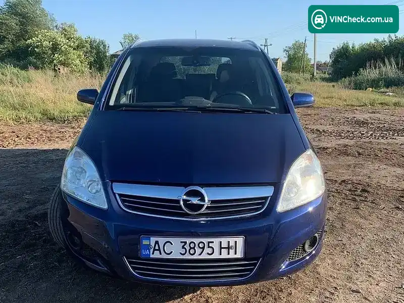 Opel Zafira 2009, фото з оголошення 2 з 20, VIN W0L0AHM7592085008