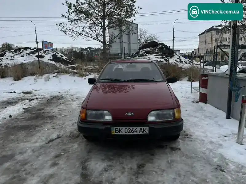 Ford Sierra 1988, фото з оголошення 2 з 15, VIN WF0FXXGBBFJB19910