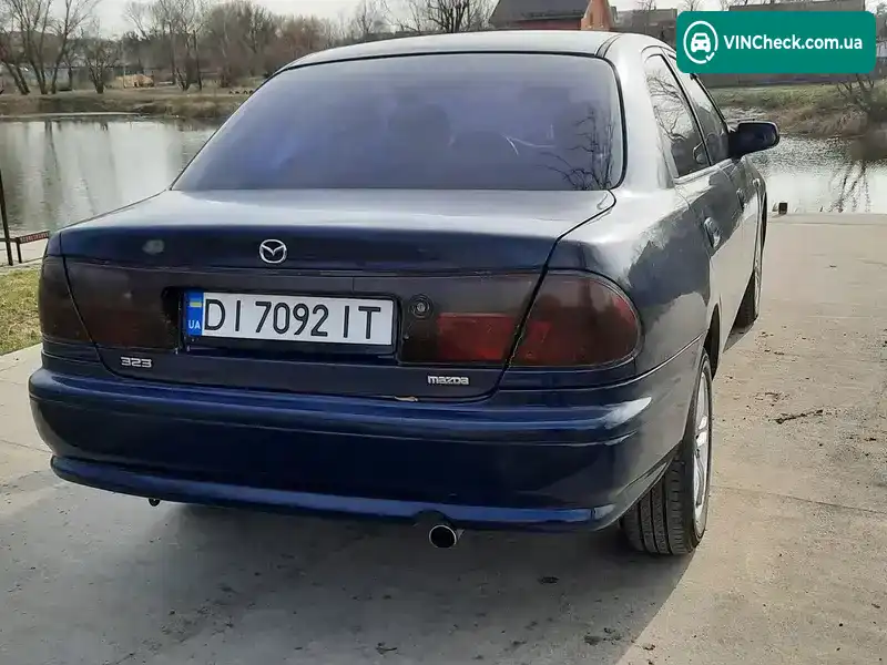 Mazda 323 1998, фото з оголошення 2 з 21, VIN JMZBA125500603764
