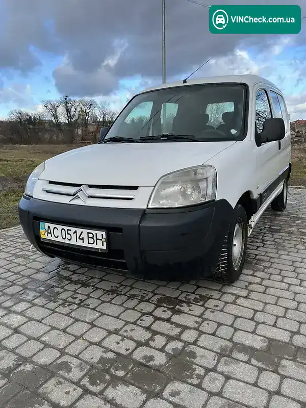 Citroen Berlingo 2007, фото з оголошення 1 з 13, VIN VF7GC9HXC94330190