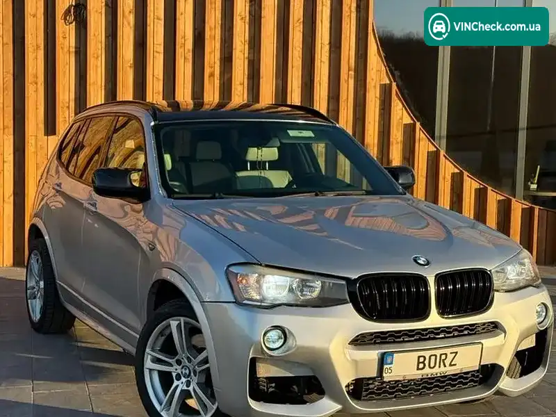 BMW X3 2013, фото з оголошення 2 з 17, VIN 5UXWX9C53E0D10640