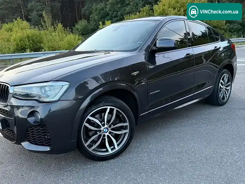 BMW X4 2017, фото з оголошення 1 з 20, VIN WBAXX110300W06971