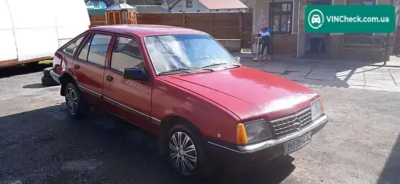 Opel Ascona 1988, фото з оголошення 1 з 20, VIN W0L000089J1132547