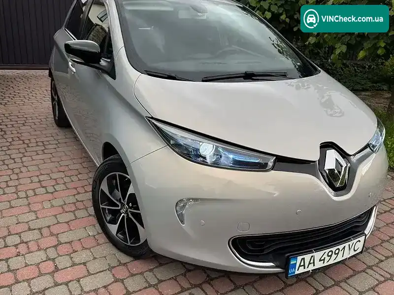 Renault Zoe 2018, фото з оголошення 2 з 20, VIN VF1AGVYF059757094