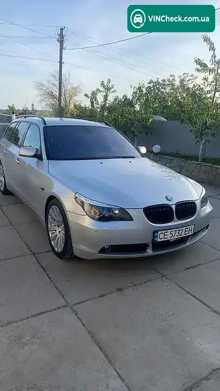 BMW 5 Series 2004, фото з оголошення 1 з 20, VIN WBANJ510X0B425323