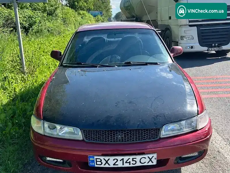 Mazda 626 1992, фото з оголошення 1 з 5, VIN JMZGE12A201119417
