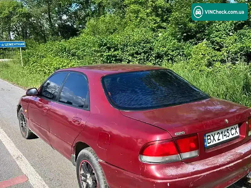 Mazda 626 1992, фото з оголошення 2 з 5, VIN JMZGE12A201119417