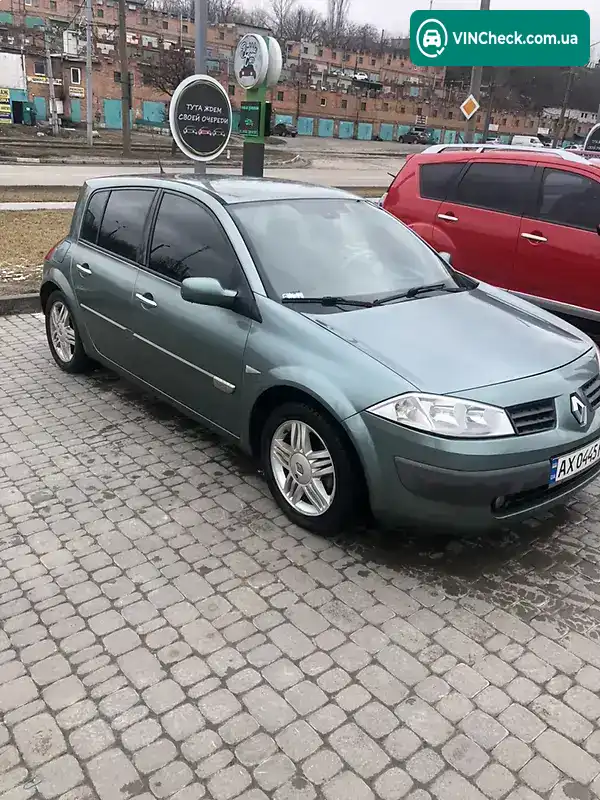 Renault Megane 2004, фото з оголошення 1 з 12, VIN VF1BMR20532519037