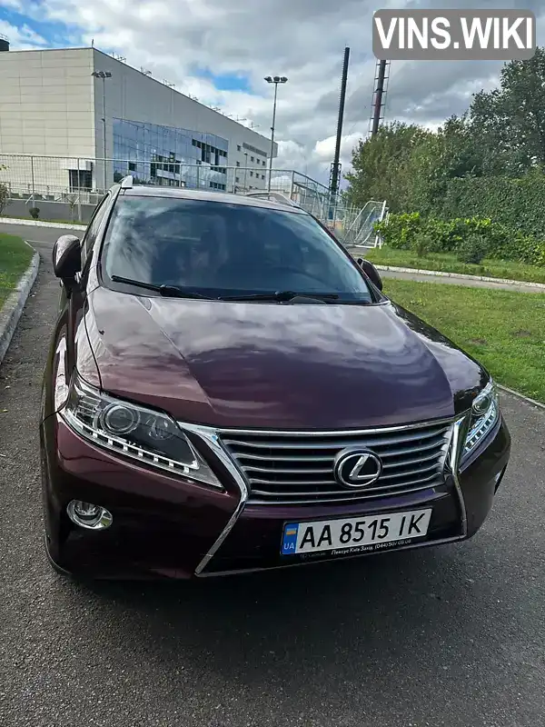 Lexus RX 2015, фото з оголошення 1 з 17, VIN 2T2BK1BA4FC326389