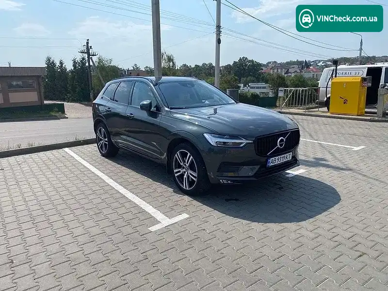 Volvo XC60 2018, фото з оголошення, VIN YV1UZ68UCK1244517